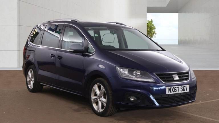 SEAT Alhambra 2.0 TDI, ULEZ, Euro 6 (s/s) 2017 (67), 130,000 Miles, Diesel, Automatic, 2 owners 