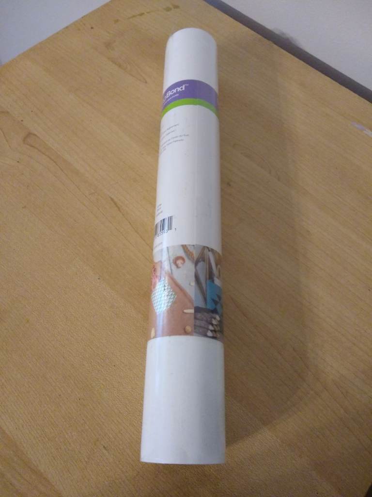 Circut brand White everyday iron on Vinyl.