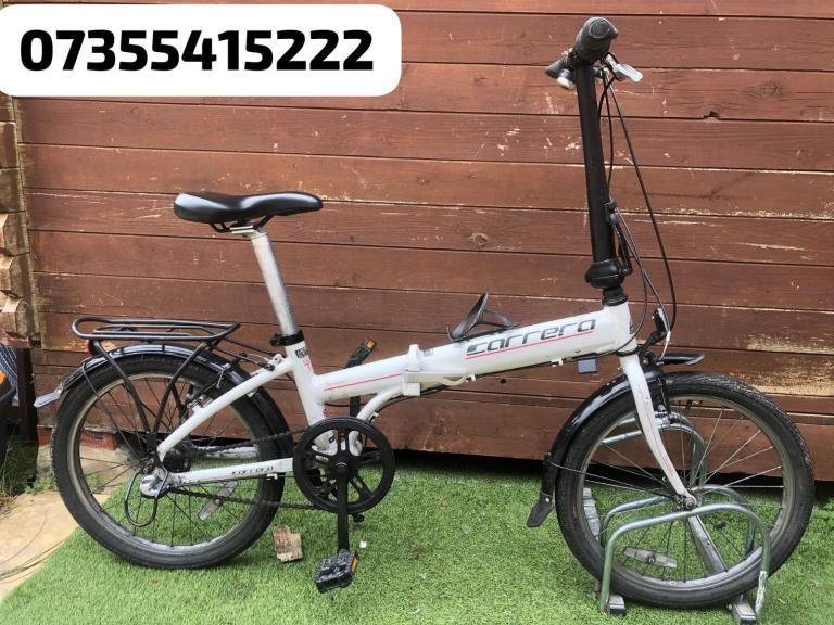 CARRERA Transit Folding bike. 3 Speed NEXUS Hub Gears Bike. Great for trains ! 
