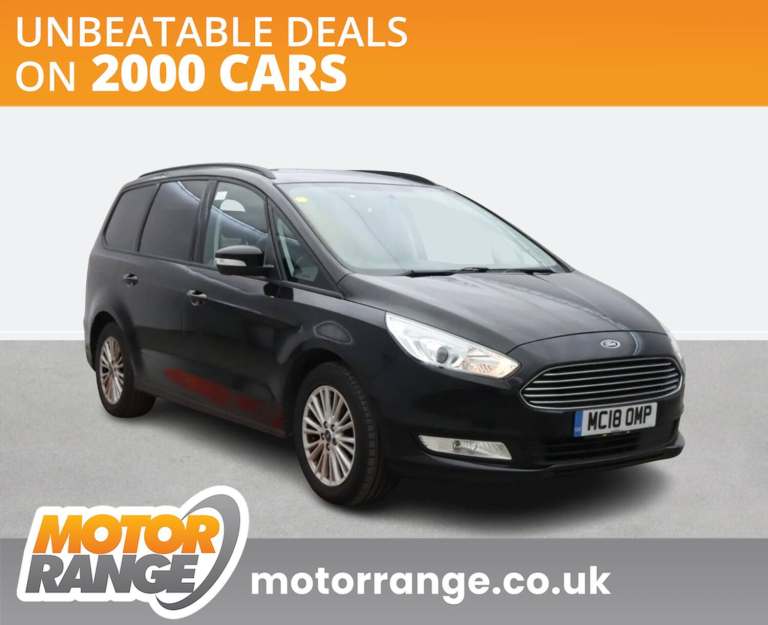 2018 Ford Galaxy 1.5 EcoBoost Zetec 5dr MPV PETROL Manual