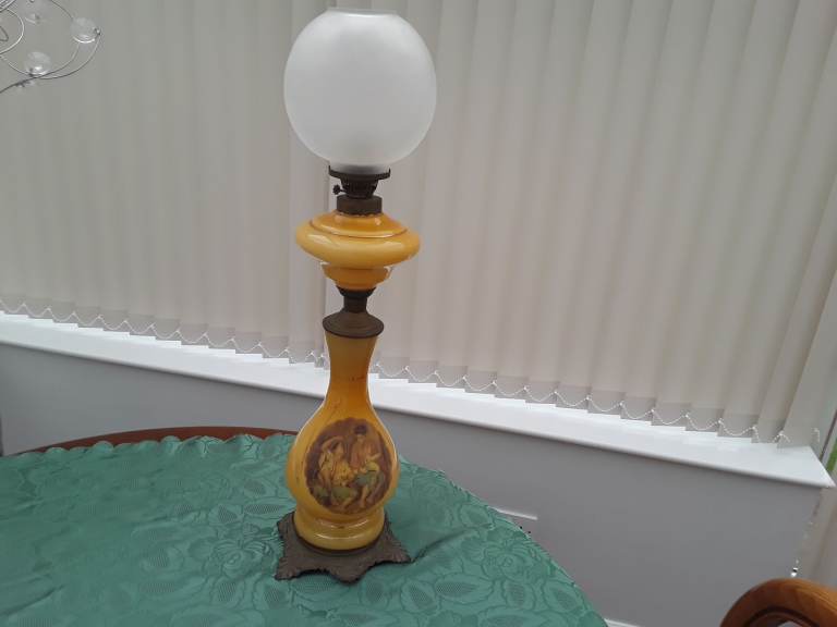 image for Antique Oil Lamp 