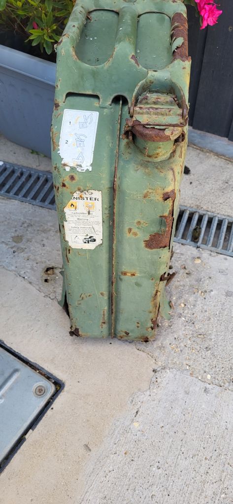Vintage petrol can 