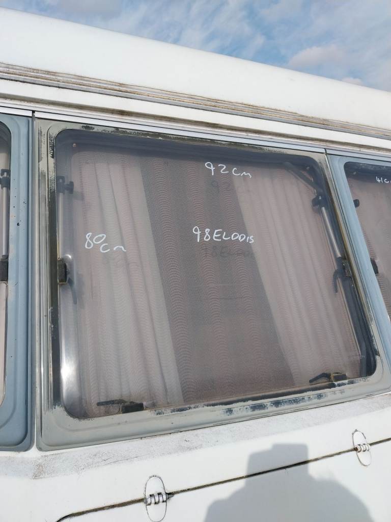 Elddis caravan front centre window 