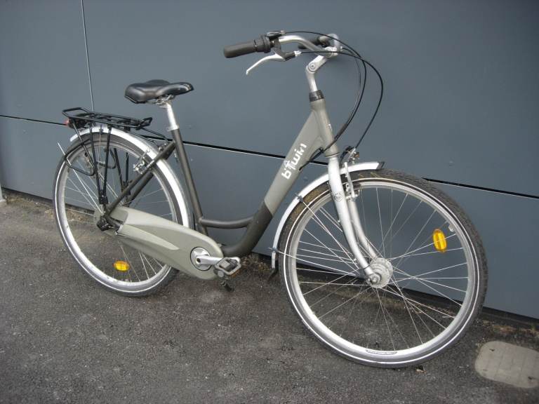 Hybrid/ Commuter Bike by b'Twin, Large, Grey, JUST SERVICED/ CHEAP PRICE!!!!!!