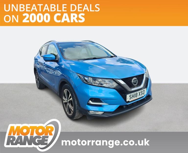 2018 Nissan Qashqai 1.2 DiG-T N-Connecta [Executive Pack] 5dr Crossover/SUV PETROL Manual