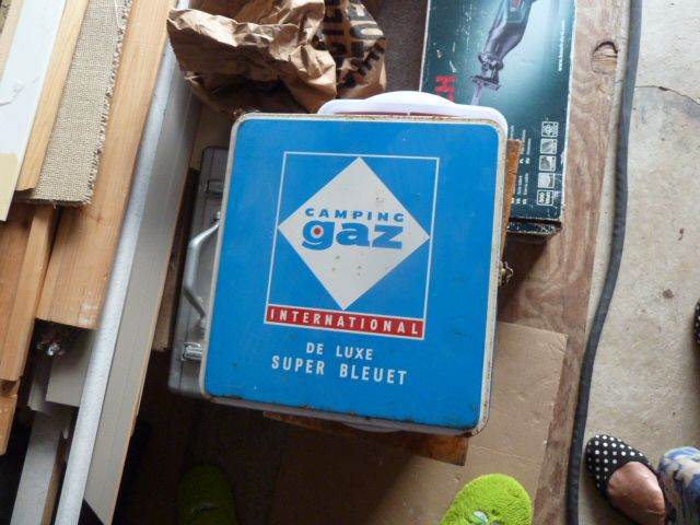 Camping Gaz de luxe super bleuet butane stove in carry case