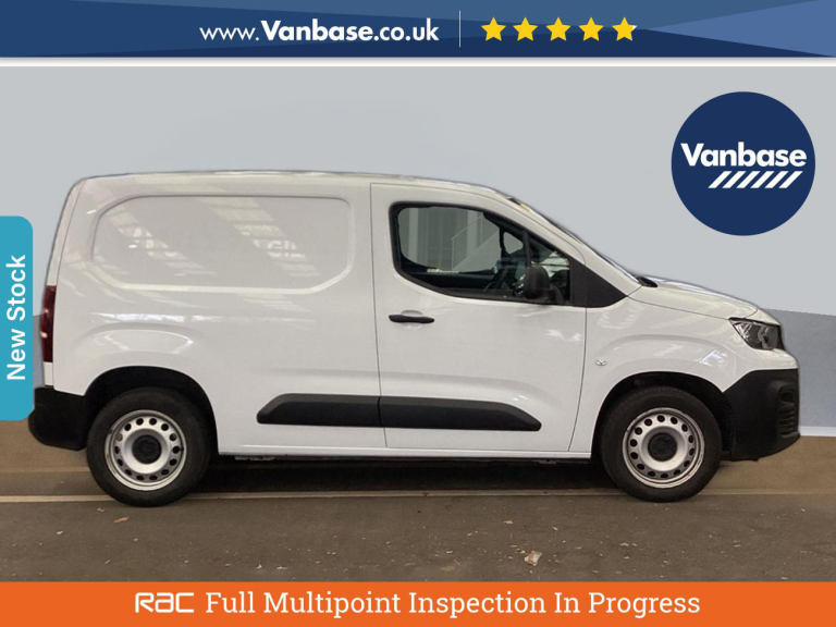 2023 Peugeot Partner 1.5 BlueHDi 1000 Professional Premium + Standard Panel Van 5dr Diesel Manua ...