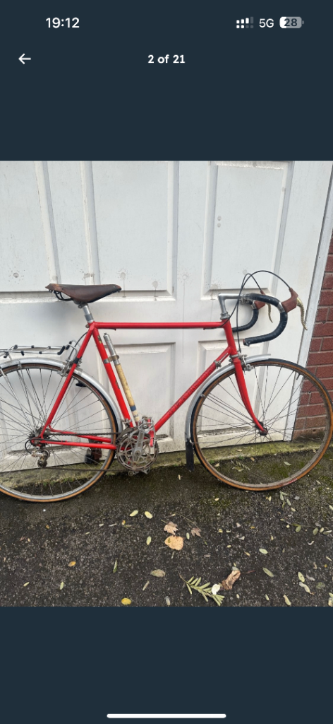 All Original Pearson Sutton Reynolds 531 Vintage Road Bike Collector Piece 1960’s