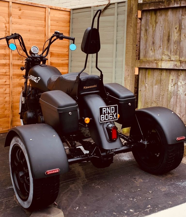 Kawasaki kz750 trike project