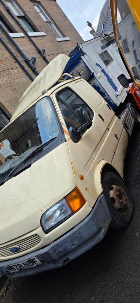 Ford Transit mk5 fifth wheel truck & trailer