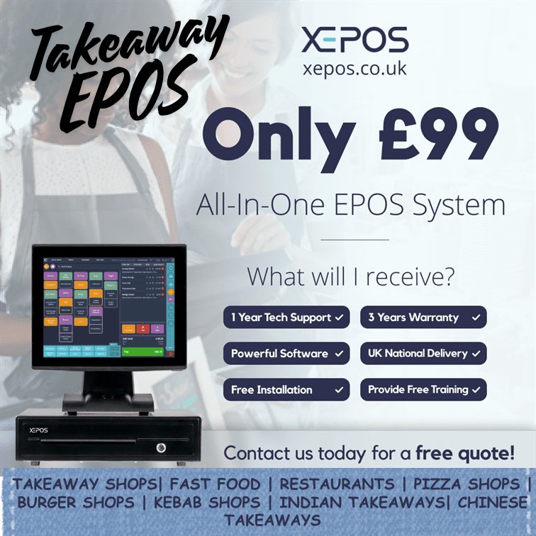 XEPOS All-In-One EPOS System - New, Black