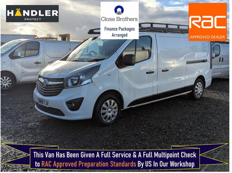 2018 Vauxhall Vivaro 2900 1.6CDTI 120PS Sportive H1 Van PANEL VAN Diesel Manual