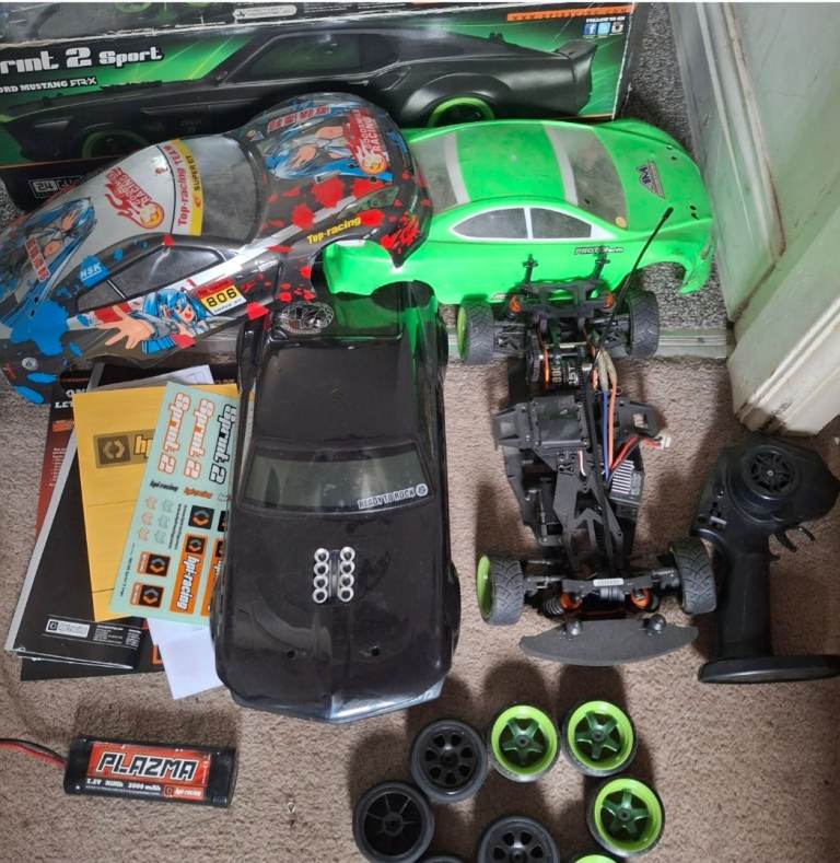 HPI Sprint 2 RC drift/road car with box and extras rtr