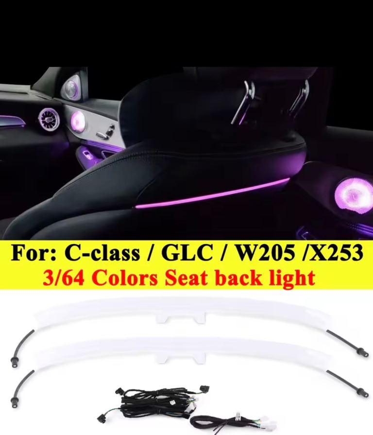 Mercedes ambeint lighting for back seats