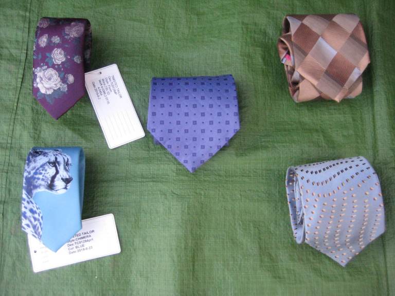 image for 5 Famous Brand Name New and Unused SILK Ties for £5.00 EACH