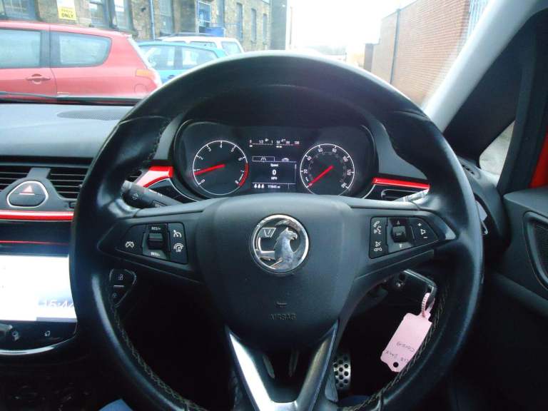 VAUXHALL CORSA 1.4 i ecoTEC Limited Edition Red Manual Petrol 2015
