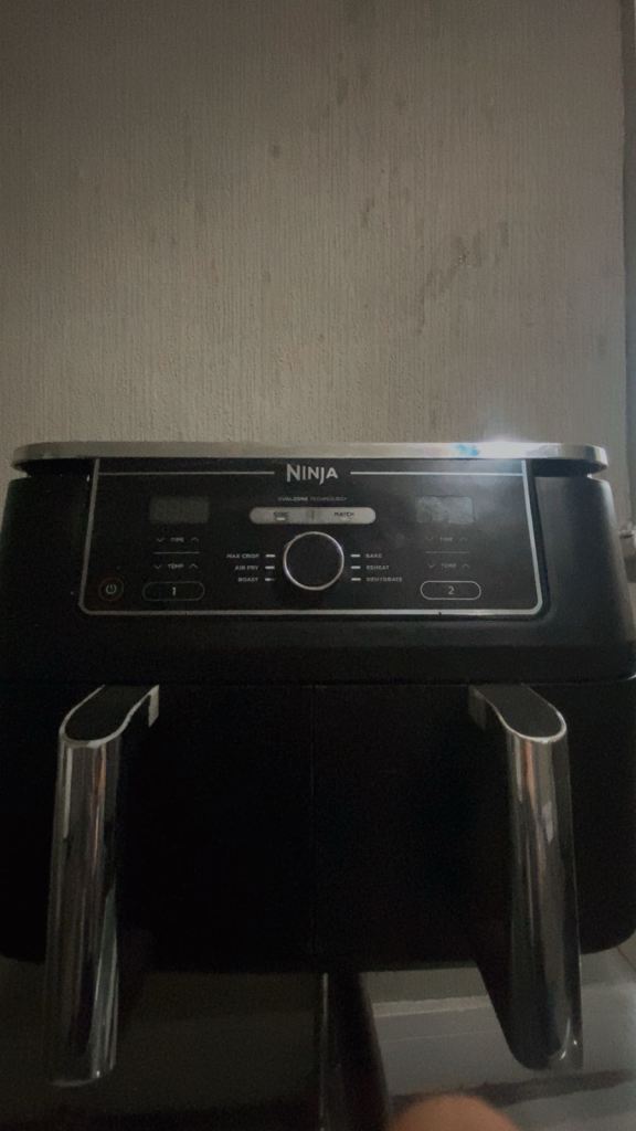 Ninja dual zone double air frier