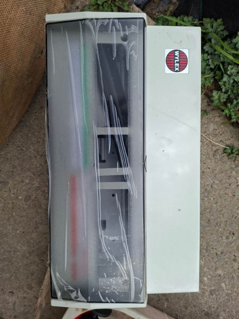 New Wylex Fuse Box / Consumer Unit