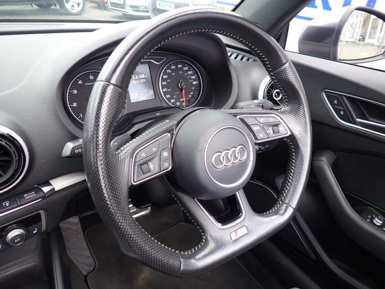 2016 Audi A3 Cabriolet 1.4 TFSI CoD S line Convertible 2dr Petrol S Tronic Euro