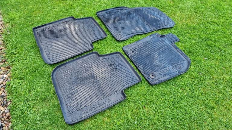 Skoda Kodiaq All-Weather Interior Mats Front and Rear £10