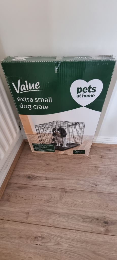 Pets at Home Extra small dog crate