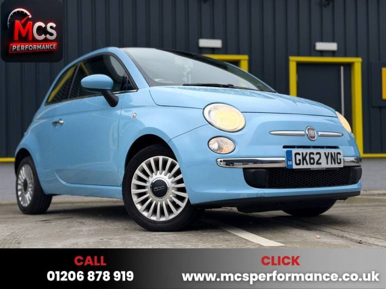 2012 Fiat 500 1.2 Lounge Hatchback 3dr Petrol Manual Euro 5 (s/s) (69 bhp) Hatchback Petrol Manual