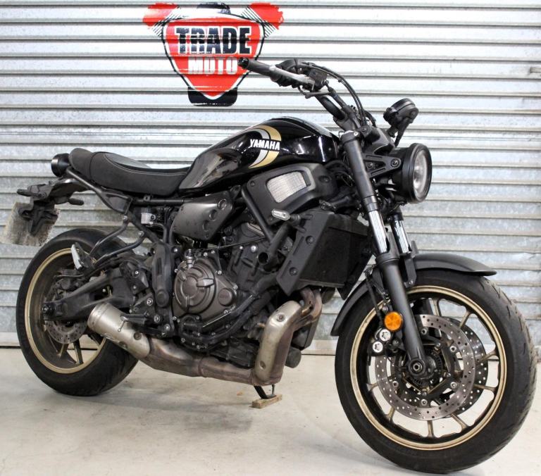 2024 24 YAMAHA XSR 700 (MTM690) ABS TRADE SALE 11K EXPORT ONLY CAT RETRO BLACK
