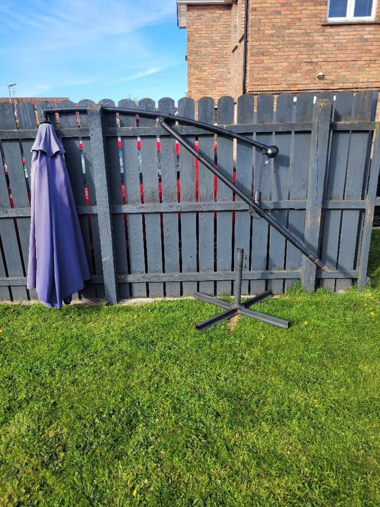 Free counter lever parasol
