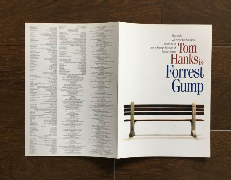 Forrest Gump ' Original Film Memorabilia