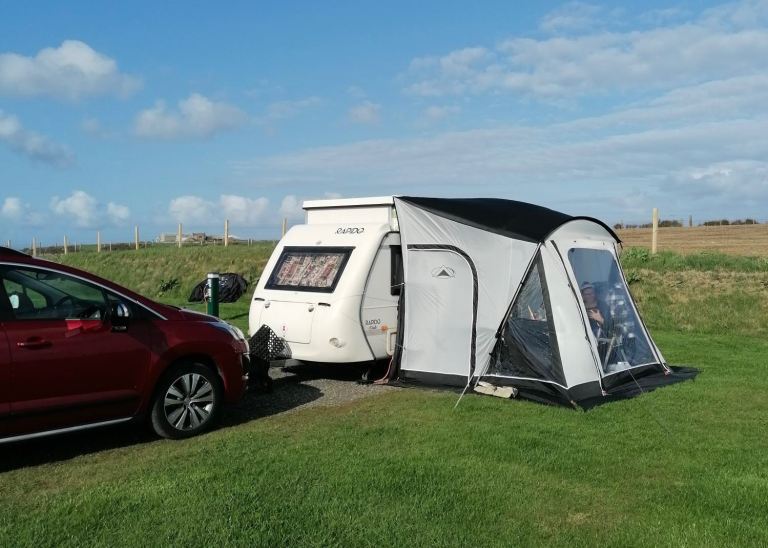 CARAVAN. RAPIDO 32T TWO BERTH POPTOP TOURING CARAVAN. £2,800 Or Nearest Offer.
