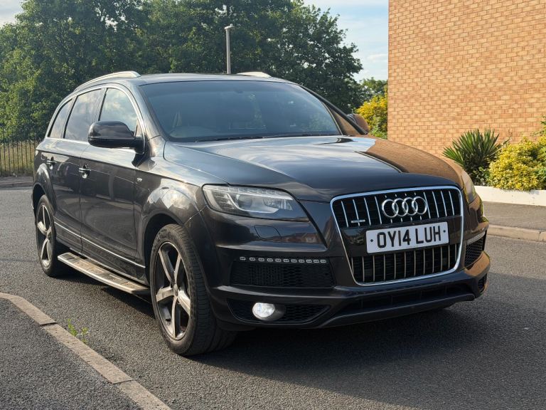 2014 Audi Q7 3.0 TDI V6 S line SUV 5dr Diesel Tiptronic quattro Long Mot 7 Seats