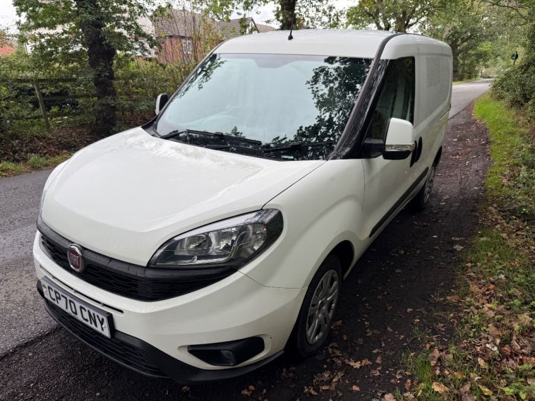 2020 Fiat Doblo Cargo 1.3 Multijet Combo Van White 70-Reg Diesel Euro 6 ULEZ