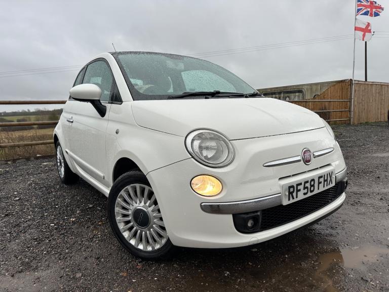2008 Fiat 500 1.2 Lounge Hatchback 3dr Petrol Manual Euro 4 (69 bhp) Petrol