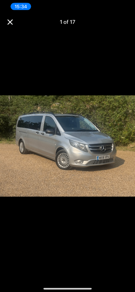 Mercedes-Benz Executive VITO 2018, Automatic, 2143 (cc), PCO licensed 