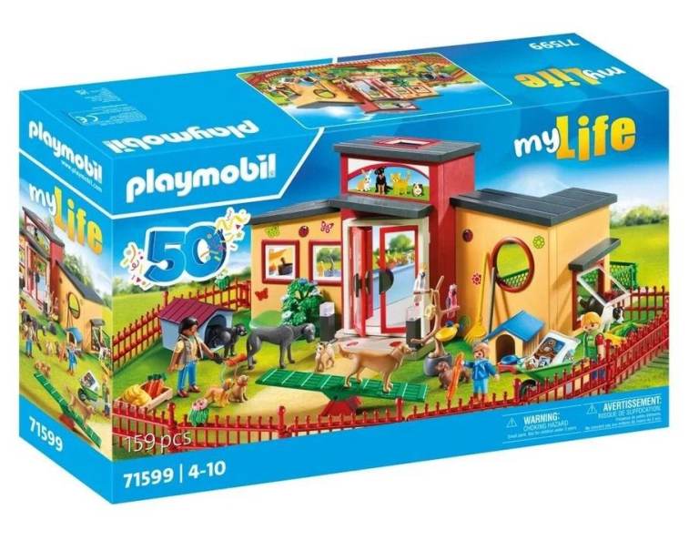 Playmobil My Life Tiny Paws Pet Hotel 50 Yr Anniversary Collectors Edition  Rare (New & Unopened)