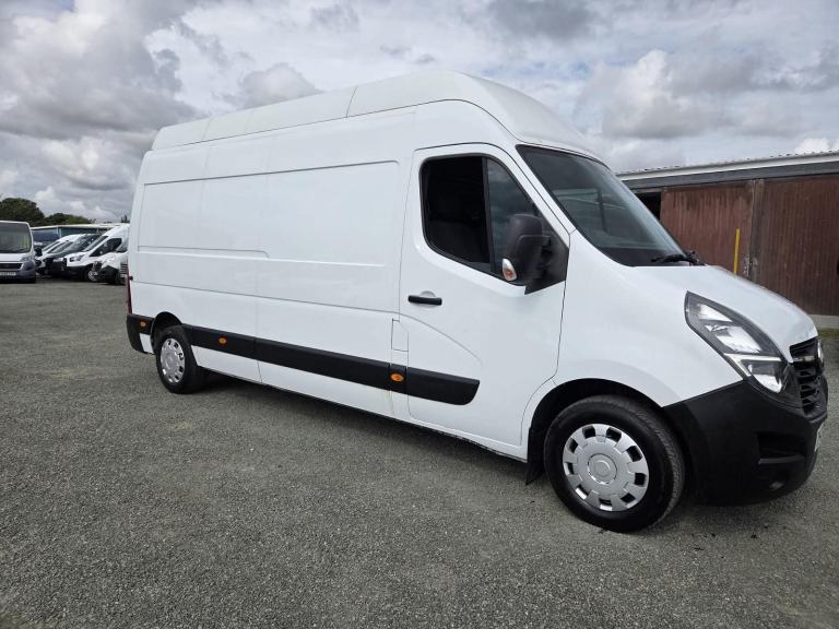 2022 ON 22 PLATE VAUXHALL MOVANO F3500 LWB HITOP 135 TURBO DIESEL ULEZ FREE ZONE