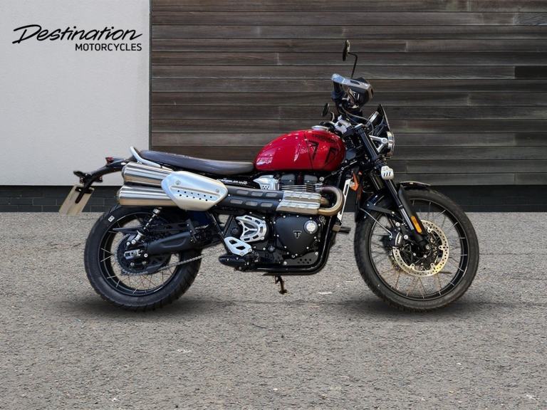2024 Triumph Scrambler 1200 X red 6 Speed