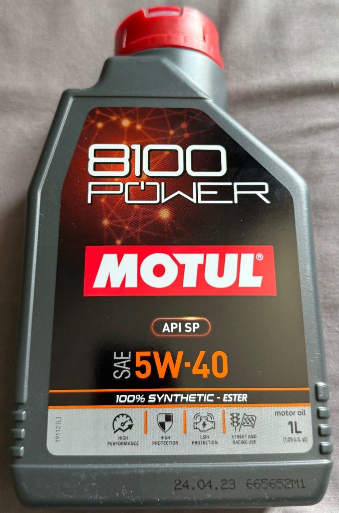 motul 5w40 motor oil