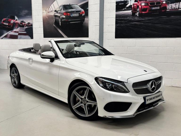 MERCEDES-BENZ C CLASS 2.0 C200 AMG Line Cabriolet G-Tronic+ Euro 6 (s/s) 2dr