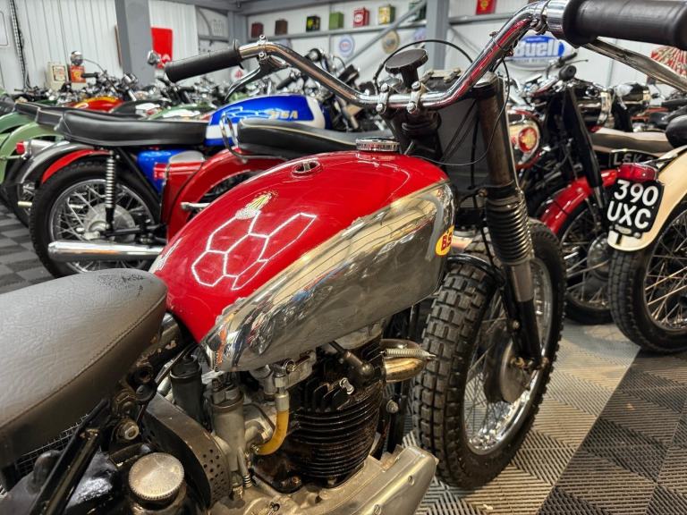 1950 BSA A7 500cc Plunger scrambler, high level pipes, ready to use! super cool 