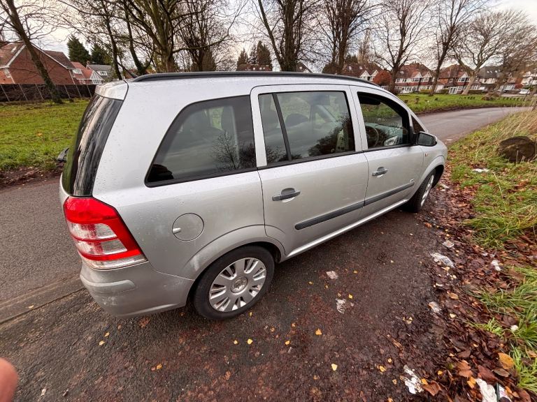 2009 1.6 PETROL VAUXHALL ZAFIRA 7 seater MPV for sale