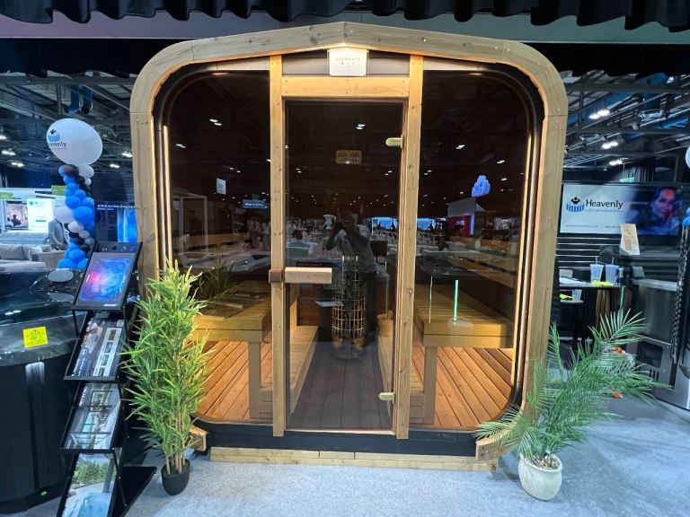 Heavenly Elements™ E-3 Thermowood Cube Sauna 
