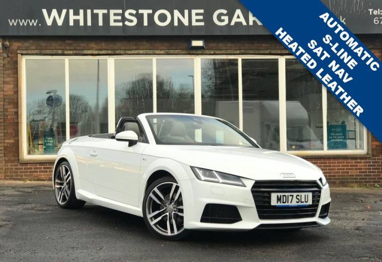 2017 17 AUDI TT 2.0 TFSI S LINE ROADSTER 2DR PETROL S TRONIC EURO 6 (S/S) (230 P