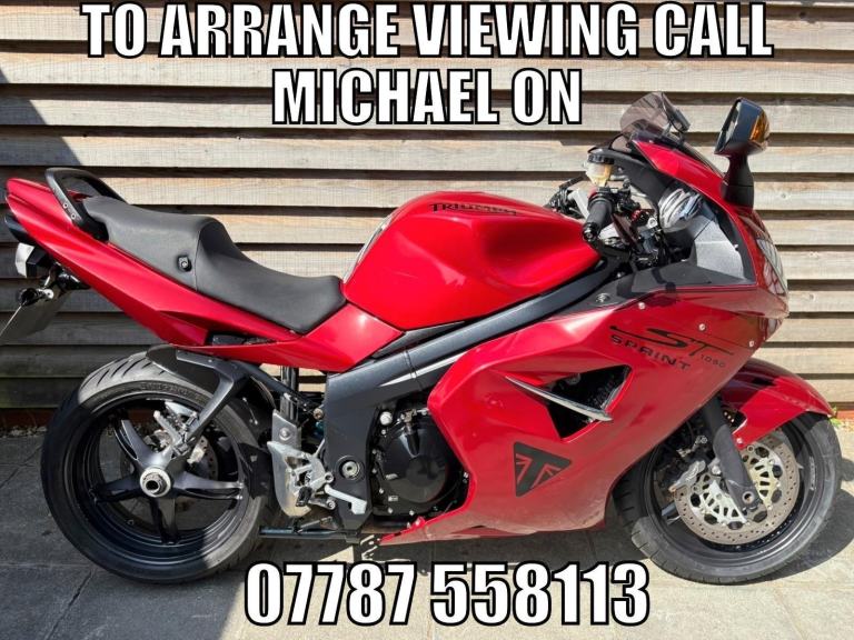 2007 / 07 Triumph Sprint 1050 £1500 Red 42803 miles.