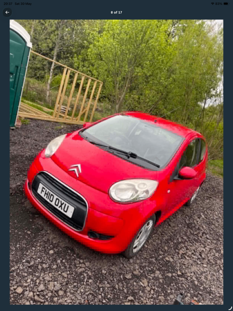 Citroen C1 VTR  2010, Very reliable,  £20 per year Road tax, 