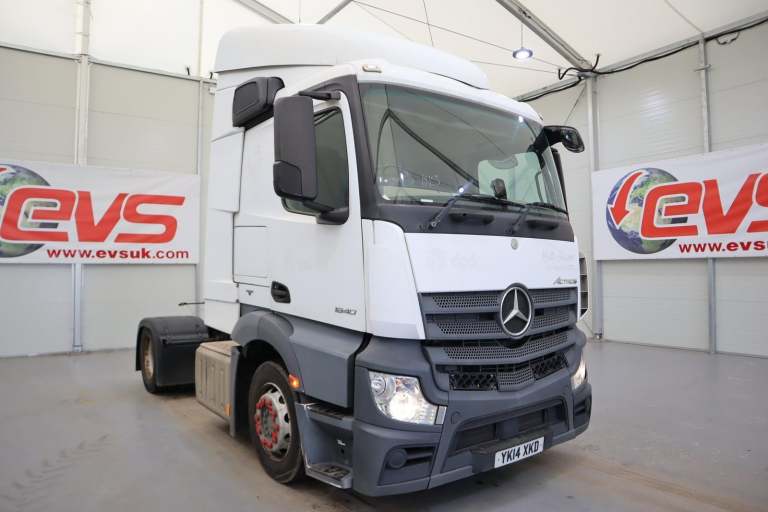 2014 (14 PLATE) Mercedes Benz Actros 1840 4x2 Euro 6 Tractor Units