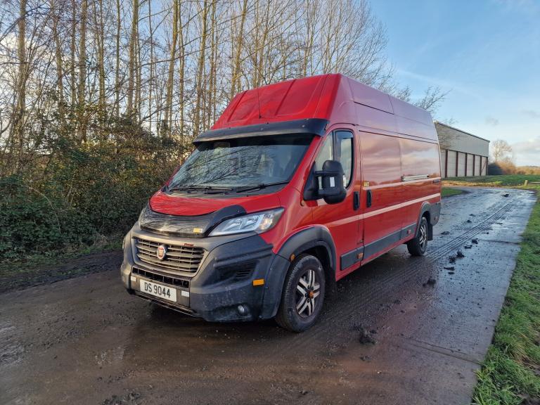 2019 Fiat Ducato 35 MAXI MULTIJET II Red LWB High Roof  Drives Perfect  8m MOT