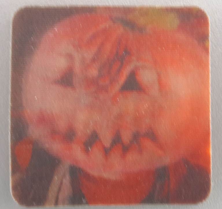 Sticker / card Goosebumps TV show Halloween Skips video action vintage 1997 – post or collect