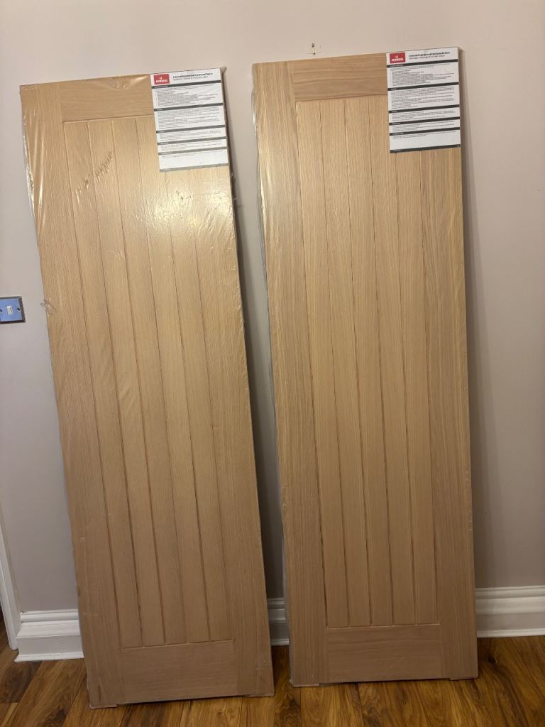Howdens Internal Engineered Hardwood Doors – Brand New