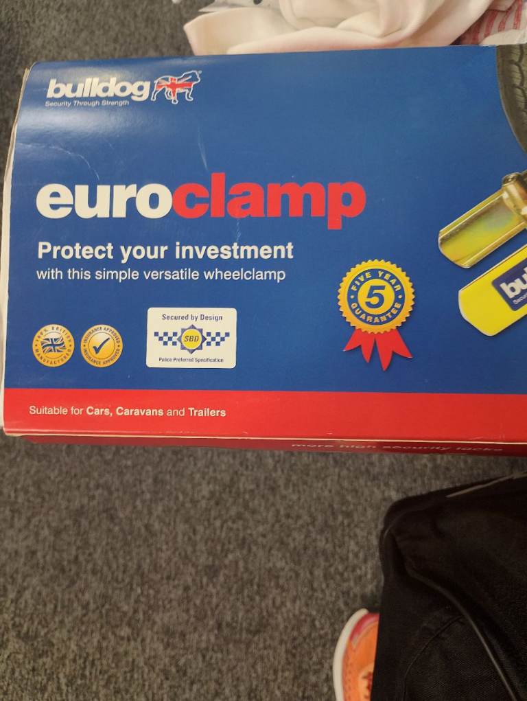Bulldog euro wheel clamp new £50